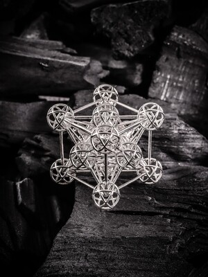 Metatron's Cube SMALL - 925 Sterling Silver