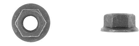 Nuts Hex Flange Type Metric