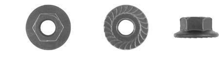 Nuts Hex Flange Type Metric