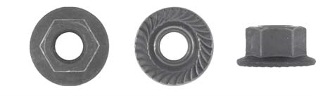 Nuts Hex Flange Type Metric