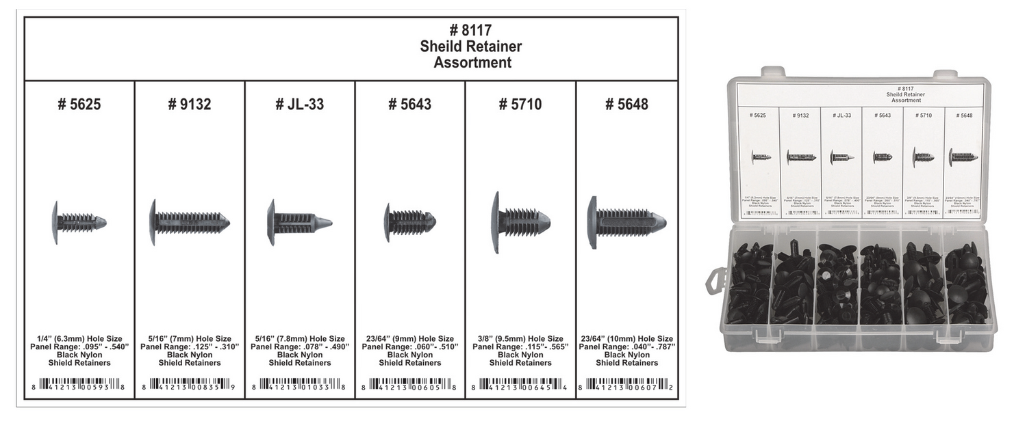 Assortment Retainer Shield