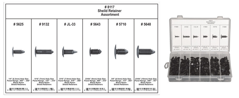 Assortment Retainer Shield