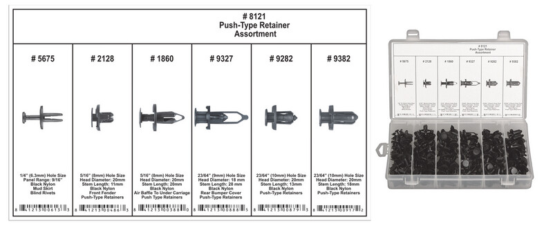 Assortment Retainer Push Type