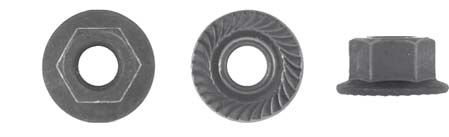 Nuts Hex Flange Type Metric