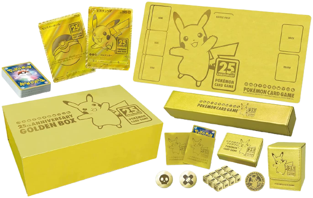 Pokemon Sword & Shield 25Th Anniversary Golden Box [JAPAN][NEW]