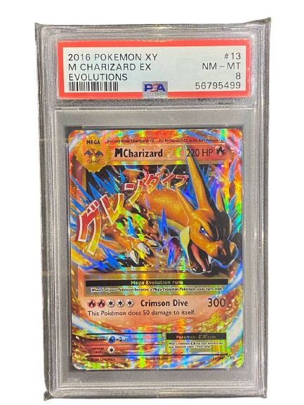 2016 M Charizard Ex Evolutions PSA 8 2016 M Charizard Ex Evolutions PSA 8