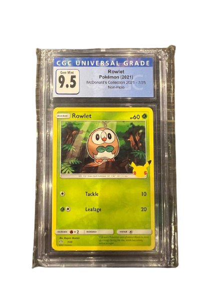 Rowlet Mcdonalds CGC 9.5