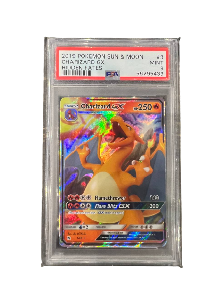 Charizard GC Hidden Fates PSA 9 Charizard GC Hidden Fates PSA 9