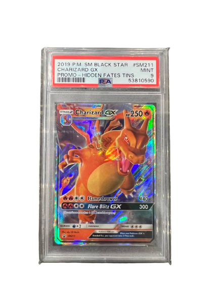 Charizard GX Hidden Fates PSA 9 Charizard GX Hidden Fates PSA 9