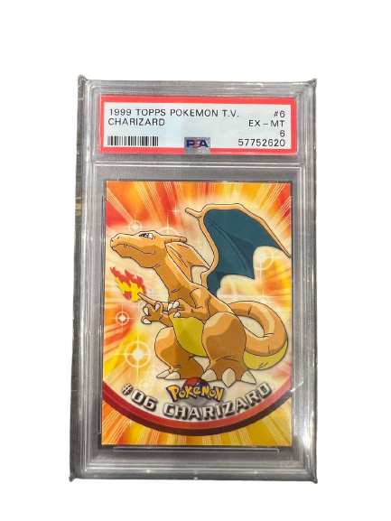 1999 TOPPS Charizard PSA 6