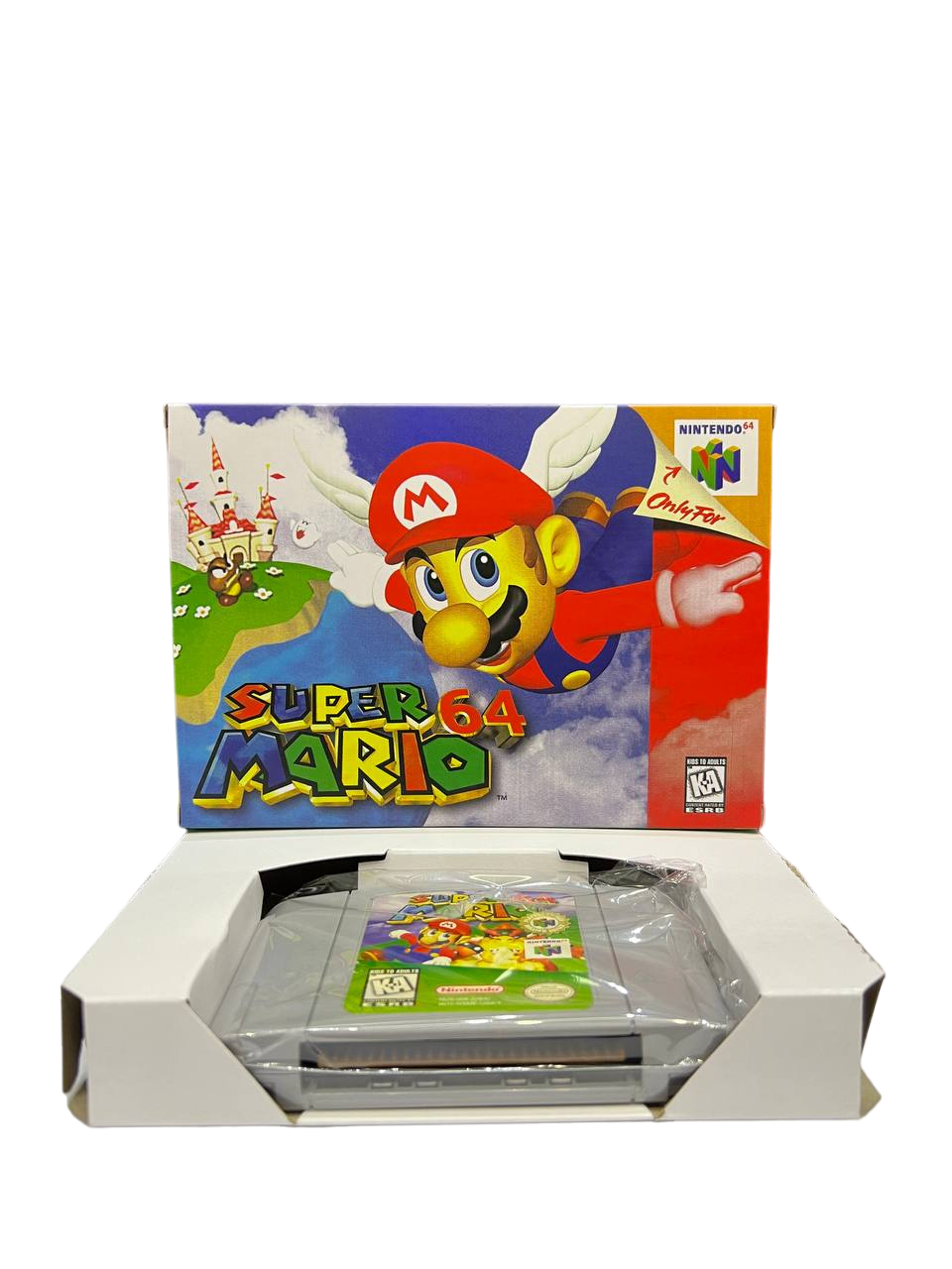 Super Mario 64 [AUTHENTIC][REPRODUCTION BOX][NTSC]