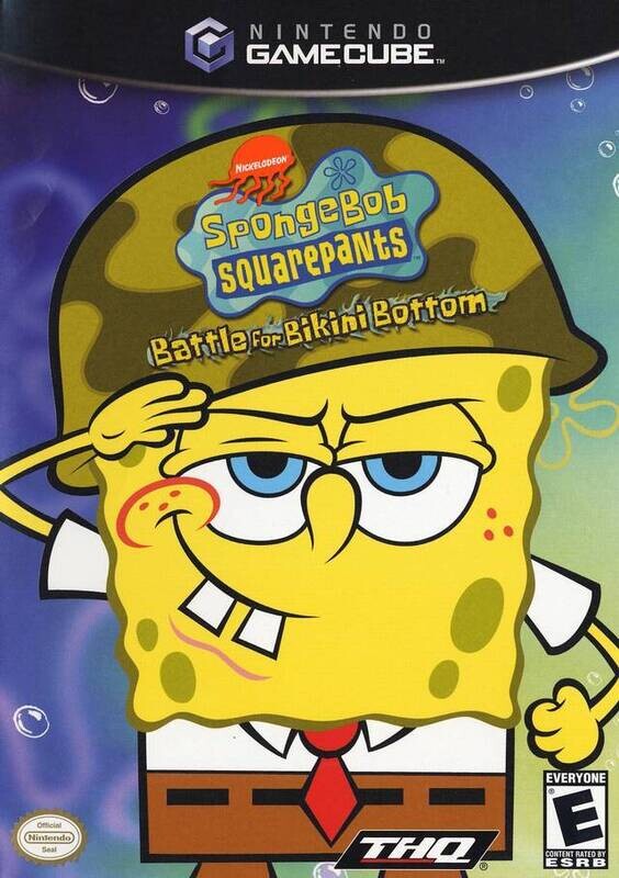 SPONGEBOB SQUAREPANTS: THE BATTLE FOR BIKINI BOTTOM[NTSC/U][No Manual]