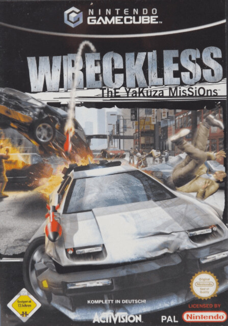 Wreckless The Yakuza Missions[PAL][CIB]