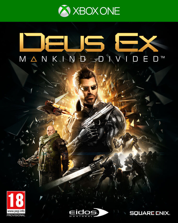 Deus Ex: Mankind Divided Steel Box[PAL][New]