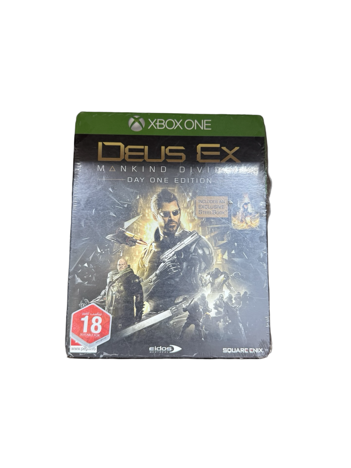Deus Ex: Mankind Divided Steel Box[PAL][New]