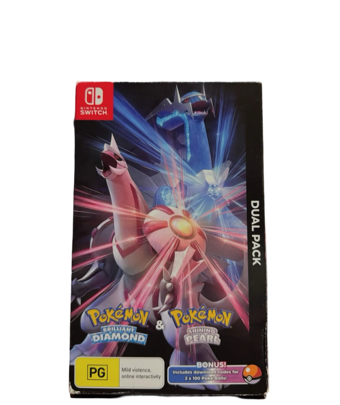 Pokémon brilliant diamond & shining Pearl dual pack (Used) 