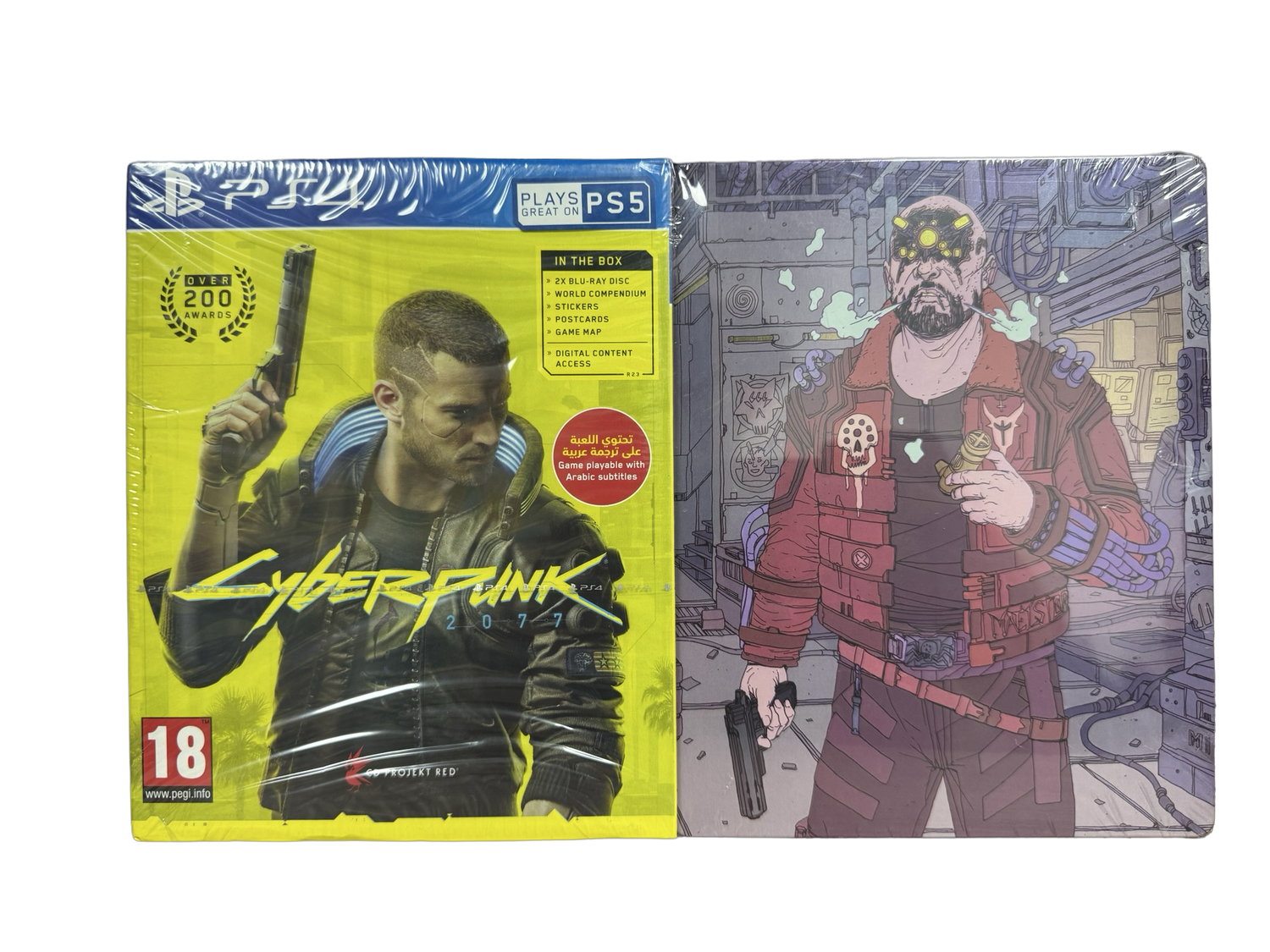 Cyberpunk + steel book case
