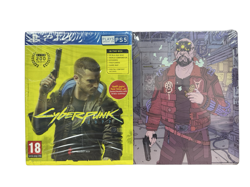 Cyberpunk + steel book case