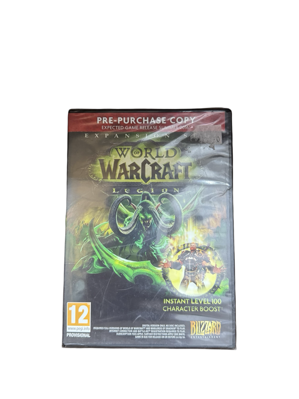 World of Warcraft legion expansion set 