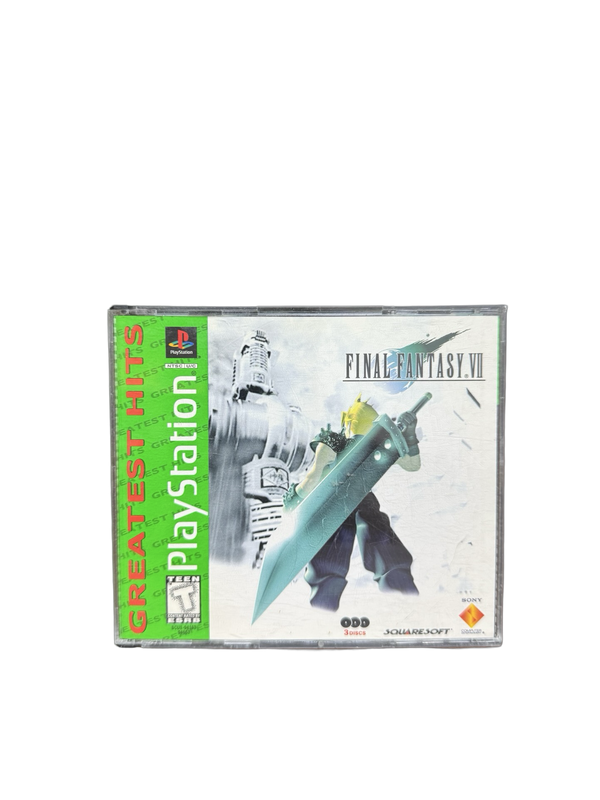 Final Fantasy VII 7 Green Label Greatest Hits 