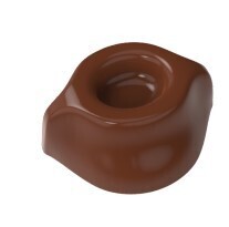 Praline with centre hole fill - Available to Order