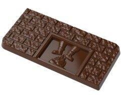 Santa Down The Chimney Chocolate Bar - By Luis Amado  CHRISTMAS COLLECTION