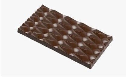 Diamond Zig Zag Patterns Chocolate Bar Mould