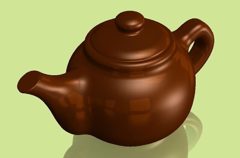 Little Brown Betty Teapot - Vacuum Formed Mould - Made to Order - No MOQ's.