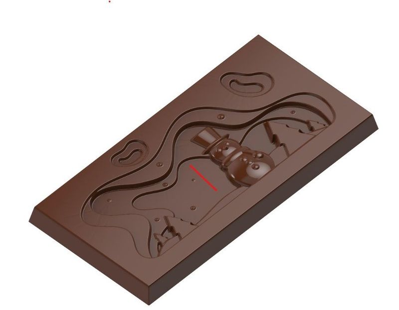 Snowman Scene Bar  - Christmas Collection