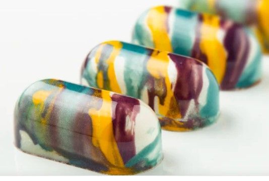 Praline Pill Shape Design