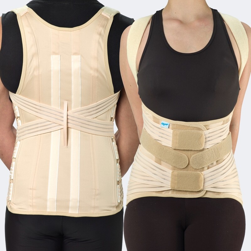 Corsetto semirigido con spallacci
