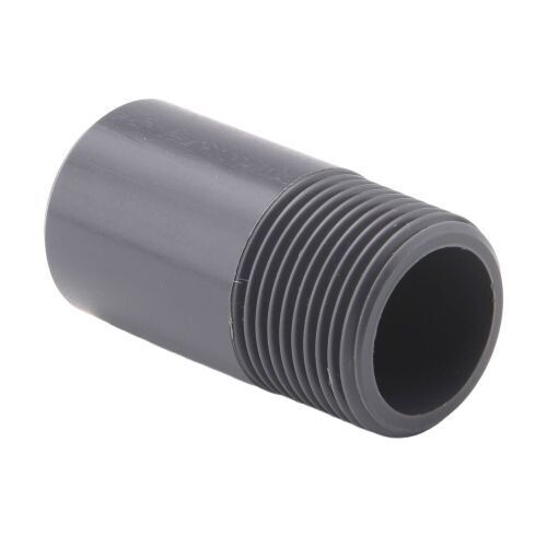 PVC Nipple Plain x Thread