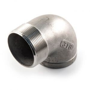 Stainless Steel Male x Female Elbow 90 Stainless Steel Male x Female Elbow 90"