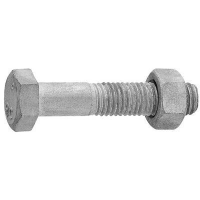 M20 Galvanised Nut & Bolt Set