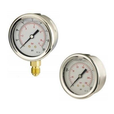 Pressure Gauge 160psi/11 bar