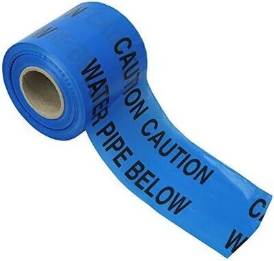 Water Hazard Warning Marker Tape