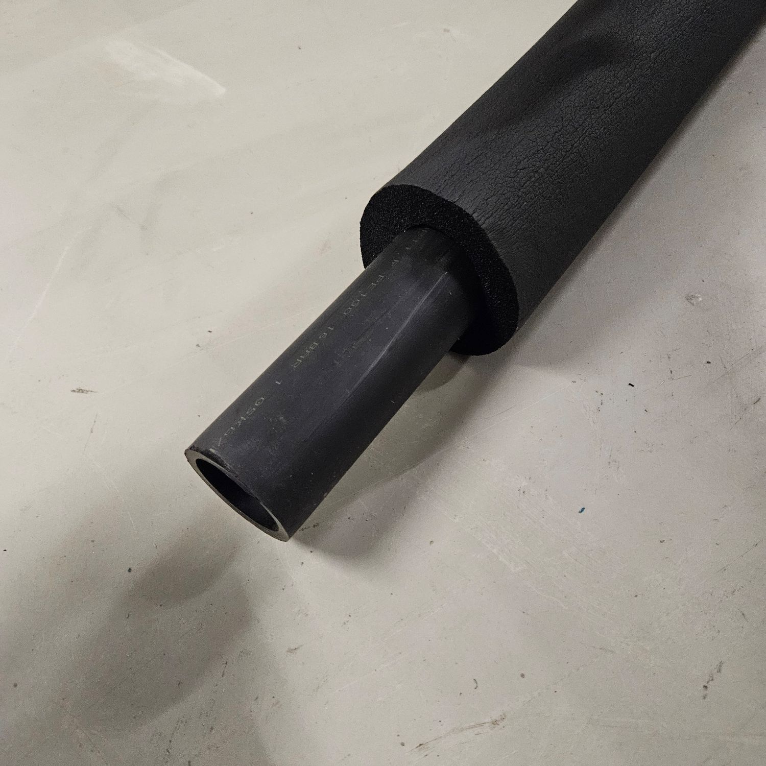 Polyethylene Pipe Insulation 1m Length for 63mm Pipe