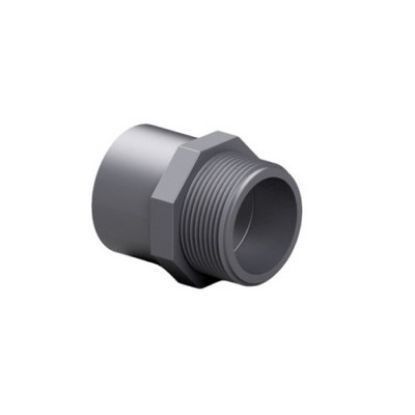 PVC Adaptor Plain x Threaded Male Metric PVC Adaptor Plain x Threaded Male Metric