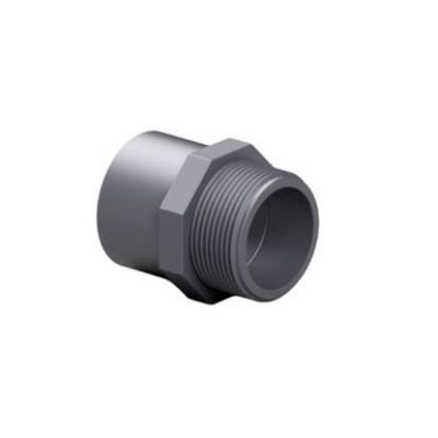 PVC Adaptor Plain x Threaded Male Metric PVC Adaptor Plain x Threaded Male Metric
