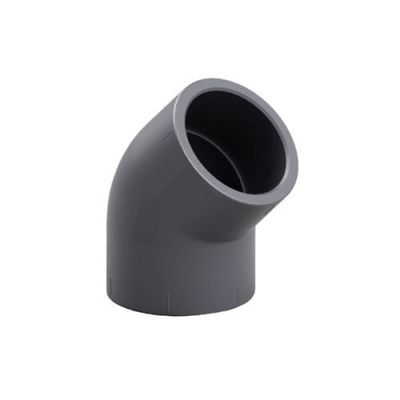 PVC Elbow 45° Plain Metric