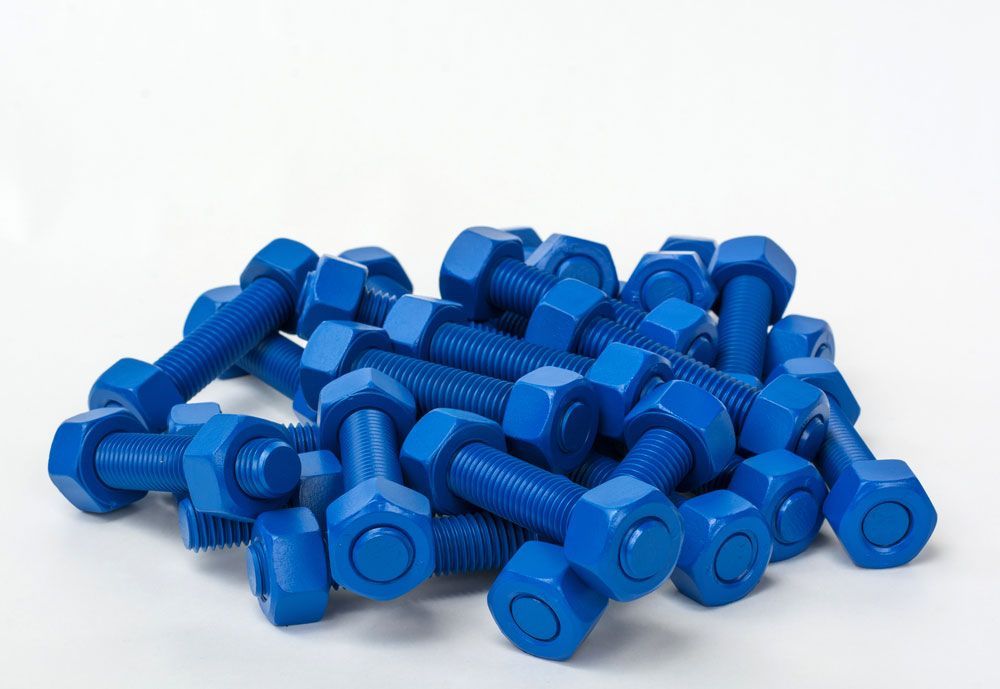 M16 Rilsan Coated Nut & Bolt Set