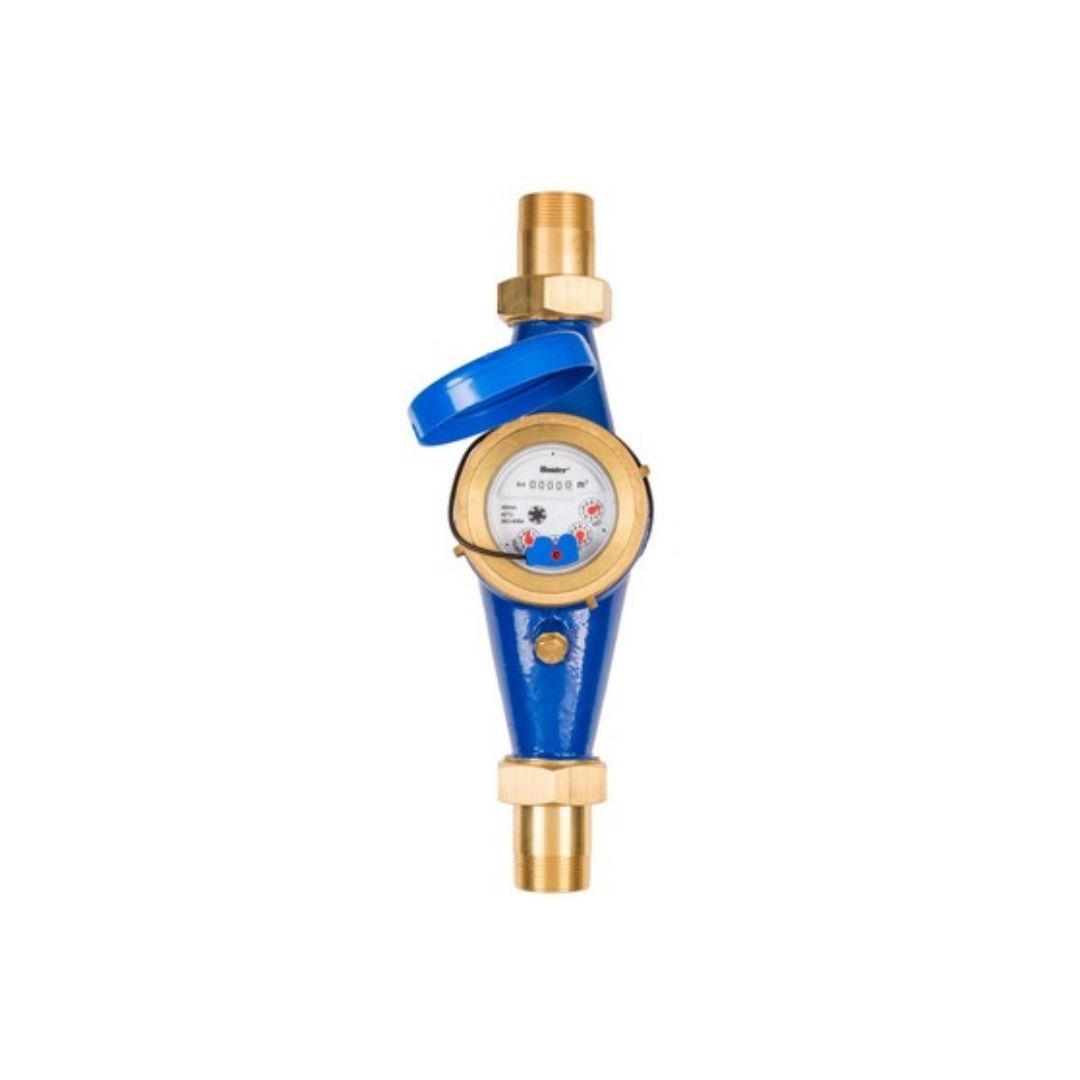 Hunter HC 1" Hydrawise Flow Meter with Pulse Output & union tails