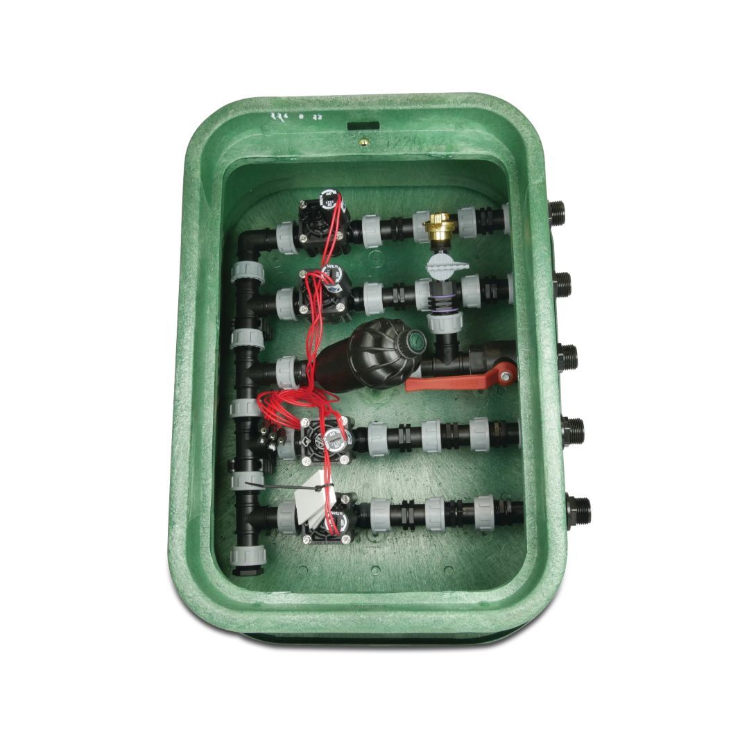 Hunter Pre-Assembled Valve Box (4 Valve)