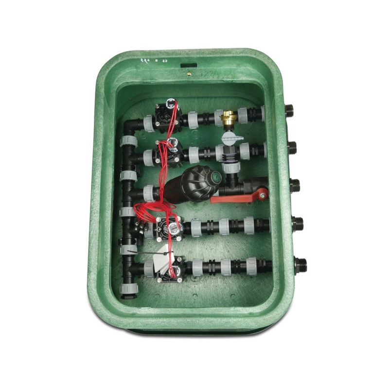 Hunter Pre-Assembled Valve Box (4 Valve)