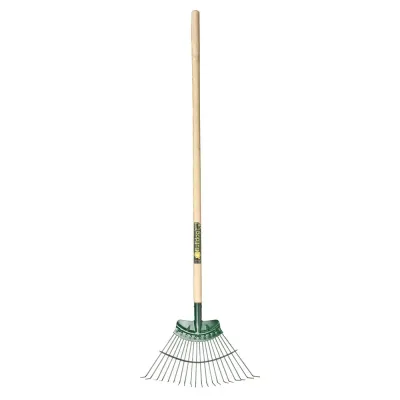 Bulldog Springbok Lawn Rake 48 Bulldog Springbok Lawn Rake 48" - 20 Tines - Straight Hardwood Handle
