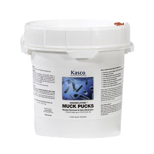 Kasco MZMP7 Macro Zyme Muck Pucks 3.1kg Bucket with 266 Pucks Kasco MZMP7 Macro Zyme Muck Pucks 3.1kg Bucket with 266 Pucks