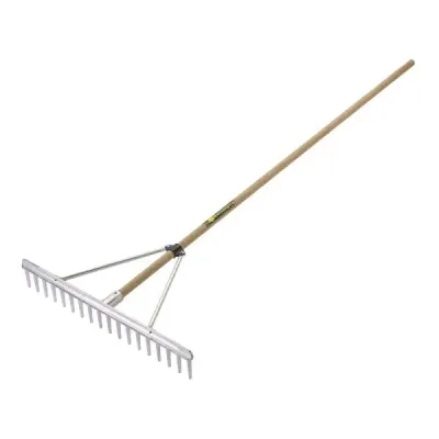 Bulldog Hay Rake 72" - Alloy Head - Hardwood Handle