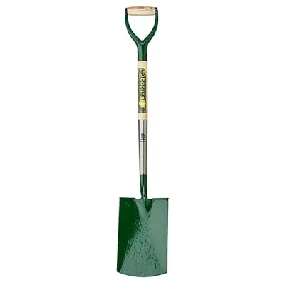 Bulldog Flat Treaded Digging Spade 28" - Metal YD Shaped Handle