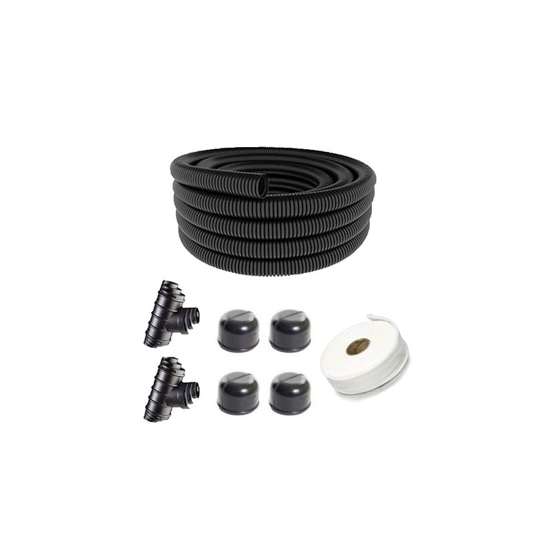 Medium Garden Lawn Land Drainage 80mm Pack