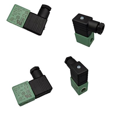 Emerson Asco Green Solenoid Valve Coil & Connector Emerson Asco Green Solenoid Valve Coil & Connector